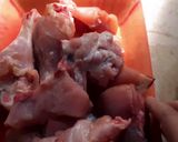 A picture of step 1 of Peshawari Karahi.