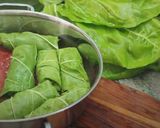 Foto del paso 7 de la receta: Rollitos de acelgas rellenos de carne picada