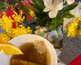 Hình bước làm 2 của món Sparkling Cider mixed with cinnamon(nước táo nấu với quế)