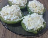 Foto del paso 4 de la receta: Zapallitos rellenos (sin horno)