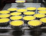 Hình bước làm 6 của món Egg tart (bánh trứng HK)