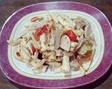 รูปขั้นตอนการทำที่ 3 ของ ตำยอดมะพร้าวอ่อน,หมูยอ,ปลาร้าหอม - คีโต(เถื่อน)