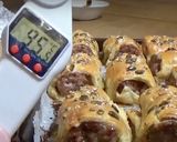 A picture of step 7 of Sausage Rolls.