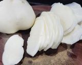 Hình bước làm 1 của món Củ sắn xào tôm