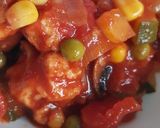 A picture of step 3 of Speedy paprika vegetable and quorn one-pot.