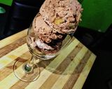 A picture of step 4 of Chocolate,banana n groundnut icecream#weeklyjikonichallenge.