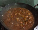 A picture of step 6 of Veg Manchurian and Fried Rice.