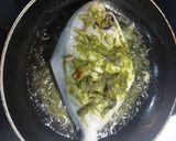 A picture of step 2 of Stuffed green masala pomfret.
