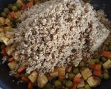 Foto del paso 5 de la receta Quinoa tres delicias con Lékué