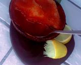 A picture of step 4 of Ice Melon lemonade.