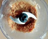 A picture of step 1 of Pumpkin Cheesecake (Healthy Recipe with Low Sugar, No Added Sugar).
