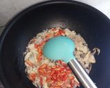 Foto langkah ke 3 dari resep Tumis udang buncis & putren.