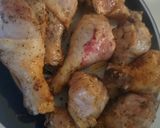 A picture of step 2 of Honey Cholula Chicken Legs.