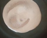 A picture of step 3 of Chocolate pancakes.