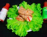 A picture of step 3 of Tikka Paratha Roll.