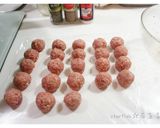 肉丸子義大利麵<用剩下的漢堡肉和豆渣做的>的食譜步驟5照片