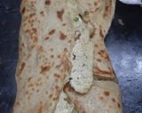 A picture of step 7 of Omlate, Roti,Sendwich.