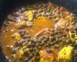 A picture of step 5 of Hara Chana Paneer.