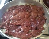 Foto del paso 4 de la receta: Hígado Encebollado con Huevo. Muy rico!