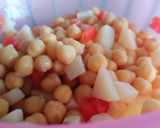 A picture of step 1 of Kurkary chana Chaat.