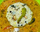 A picture of step 6 of Ven Pongal (Khara Pongal).