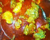 A picture of step 6 of Mutton Curry.
