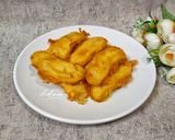 A picture of step 4 of Crispy Fried Bananas.