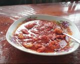 Gambar langkah 6 resipi Udang masak merah 🍤.