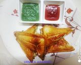 चीज़ मटर, पनीर सैंडविच (cheese matar paneer sandwich recipe in Hindi) रेसिपी चरण 5 फोटो
