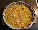 Foto del paso 8 de la receta Quiche de puerros y calabacín