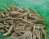 Hình bước làm 1 của món Cá cơm chay (cá ruội chay) rim mặn ngọt
