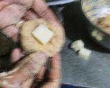 A picture of step 1 of Cheese stuffed Raw Banana Koftas.