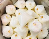 Hình bước làm 1 của món Sữa chua úp ngược