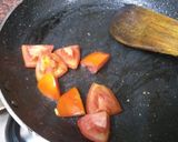 A picture of step 2 of Paneer do pyaza white gravi.