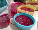 Foto langkah ke 3 dari resep Agar-agar buah naga #2.