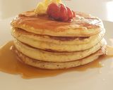 A picture of step 5 of Fluffy Greek Yogurt Pancakes.