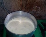 A picture of step 4 of Kesaria sabudana kheer.