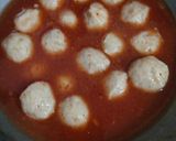 Foto langkah ke 1 dari resep Fire chicken ball (bakso ayam saus pedas).