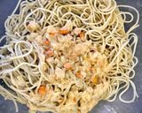 Foto del paso 7 de la receta: Spaghetti con vieiras y crujiente de Parmesano