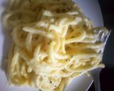 Foto del paso 6 de la receta: Tallarines con crema de leche