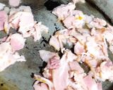 Foto del paso 2 de la receta: Ensalada de espinacas con tocino