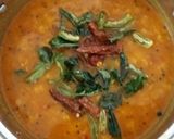 A picture of step 5 of Dal Curry.