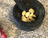 Foto del paso 3 de la receta: Pastel de berenjenas con papas y relleno de salsa de tomate y carne