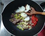 Foto langkah ke 3 dari resep Daun Ubi Siram Daging.