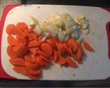 A picture of step 1 of Tomato & lentil sauce for babies and adults.