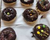 Cara Membuat Donat Premium topping dcc leleh 6