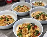 Mediterranean Pasta w/ Cajun Sacallops recipe step 8 photo