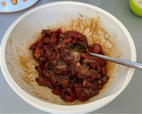 Foto del paso 1 de la receta: Stir-fry de ternera con bambú y pimientos