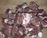 A picture of step 1 of Beef Stew.