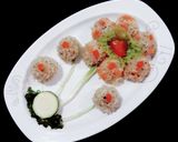 รูปขั้นตอนการทำที่ 3 ของ ข้าวเหนียวมีทบอล sticky rice meatballs (meatballs with sticky rice)